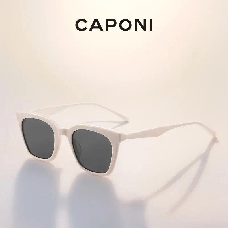 

CAPONI Trendy Women's Sunglasses Fashion Eyewear Vintage Stylish Decorative Sun Glasses Brand Designer Shades For Women CP7455