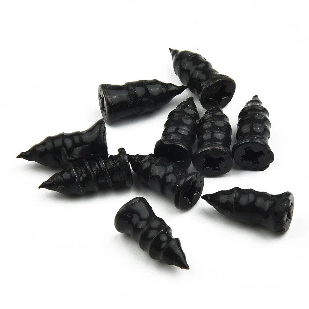 10pcs Automotive for Tire Repair Rubber Nails for Puncture Fix - Works on Groove Crown and Sidewall Locations of Tubeless Tires