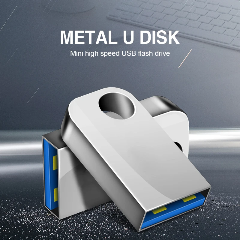 

Hot Metal 2.0 USB Flash Drive 64GB Pen Drive for PC Laptop 32GB USB Memory Stick 2.0 Flash Drive 128GB 8GB 16GB High Speed