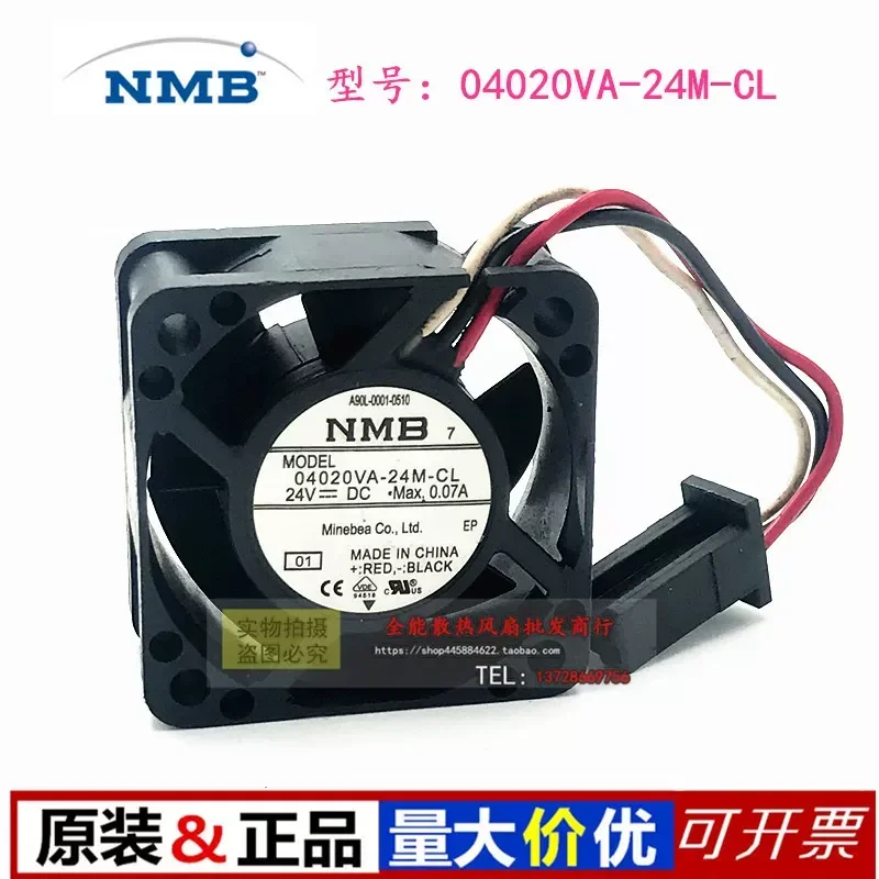 A90L-0001-0510 04020VA-24M-CL Fan for FANUC System 4 cm 24 V 0.07 A Cooling Fan