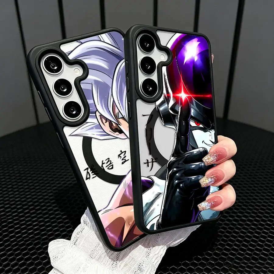 D-Dragon Balls Goku Frieza Phone Cover Case for Samsung Galaxy A57 A54 A35 A26 A17 A27 M17 A36 A56 A25 F17 A37 A16 A15 A55