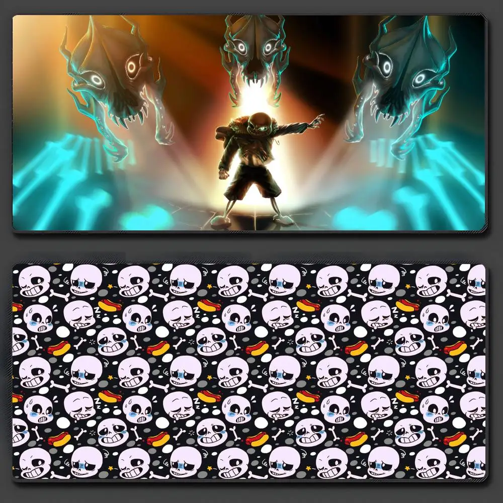 

Резиновый коврик для мыши Undertale Game, большой, противоскользящий, прочный, с толстым швом по краям, подходит для офиса и игр.