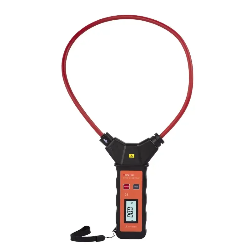 VICTOR 690 690A 690B Coil length 470mm Current range 0A - 10000A high current leakage Clamp meter