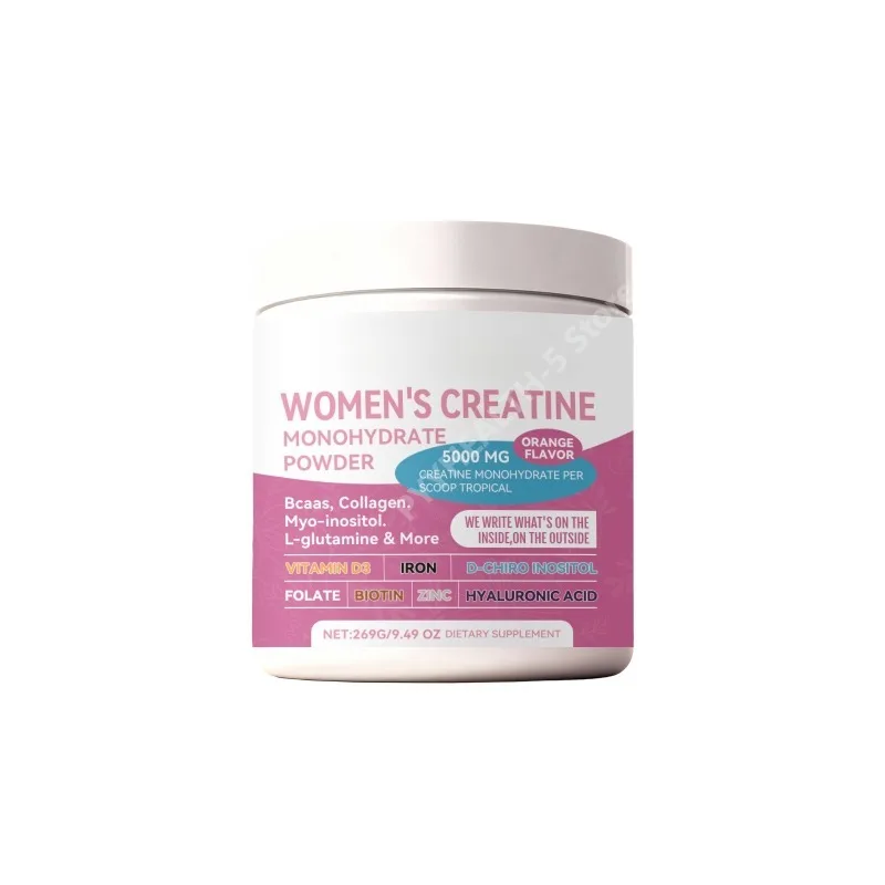 Female Compound Creatine Powder Supplement Powder for Nutrition Support, 3 Spoons Per Day, 269g