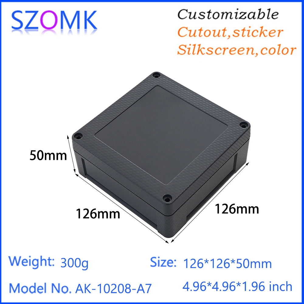 Portable Gps Tracker Plastic Abs Enclosure Pulse Controller Connector Ip68 Waterproof Electrical Junction Boxes Manufacturer