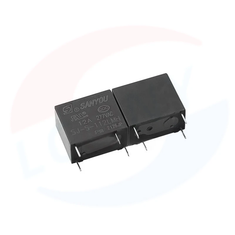 SANYOU Relay SJ-S-105LMH SJ-S-112LMH SJ-S-124LMH 4PIN 12A compatible HF32F -G 5V 12V 24V Power Relay