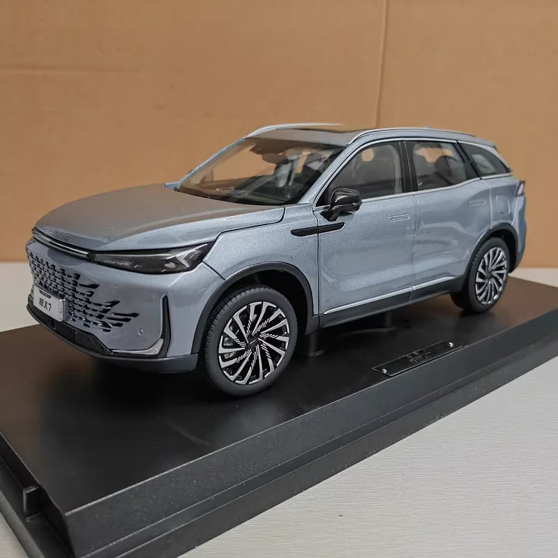 

Diecast 1:18 Scale Original Factory BEIJING New X7 2024 SUV Alloy Car Model Collectible Toy Gift Souvenir Display Ornament