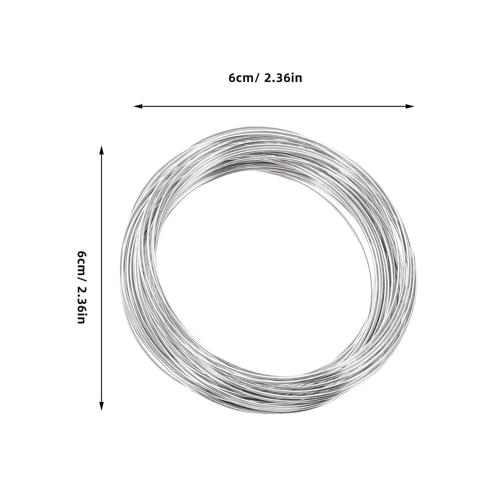 DIY Jewelry Making 3 Rolls Memory Wire Cuttable Flexible Metal Wire for Bracelets Necklaces Earrings Beading Supplies