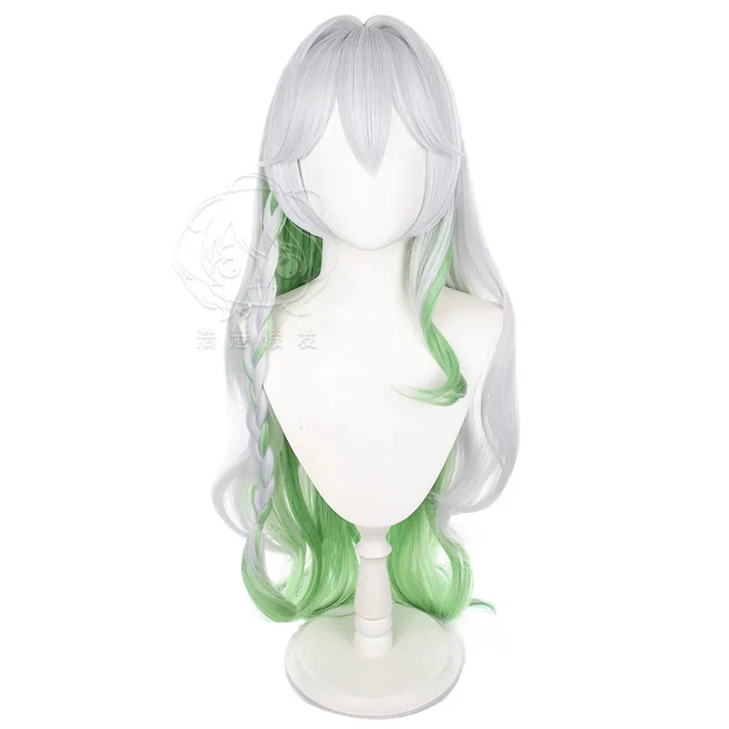 Genshin Impact le plus grand seigneur Rukkhadevat cosplay cheveux synthétiques résistants à la chaleur perruques de fête d'halloween