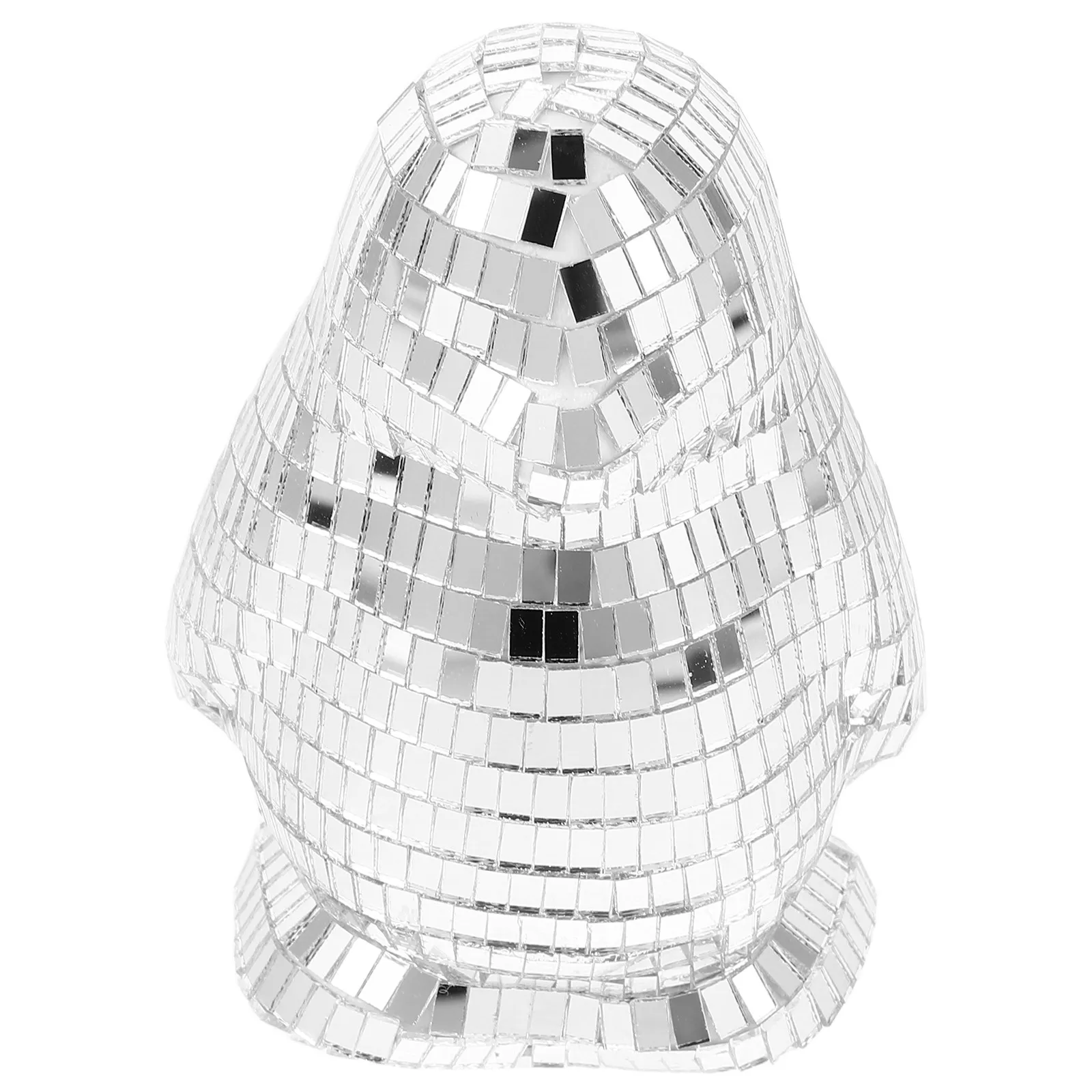 3Pcs Cute Penguin Shape Disco Ball Decoration Premium Crafted Reflective Surface for Car Dashboard Bedroom Tabletop Party Favor
