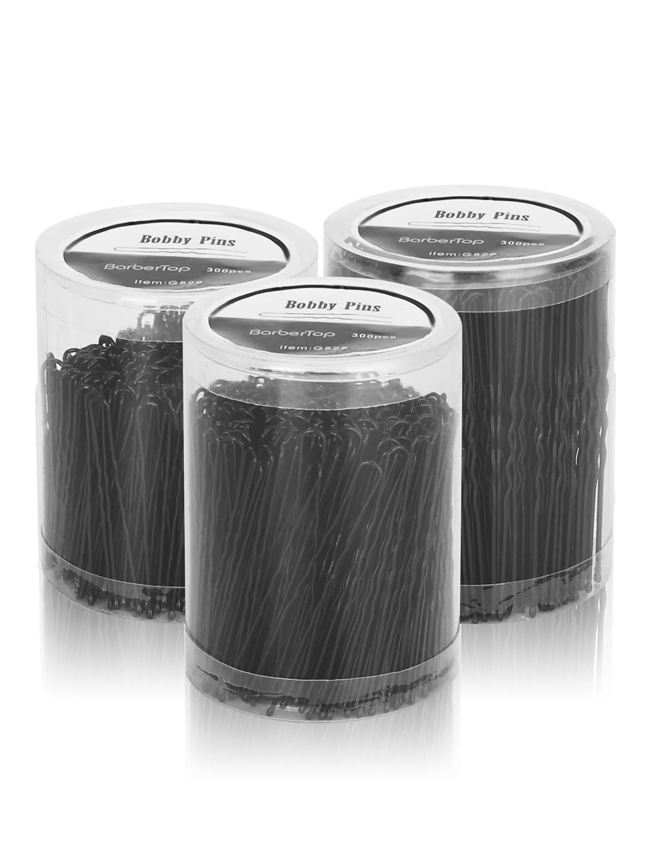 Черные женские волосы, волнистая U-образная заколка для волос, заколка для салона, свадебные заколки, черные металлические аксессуары для волос для булочки