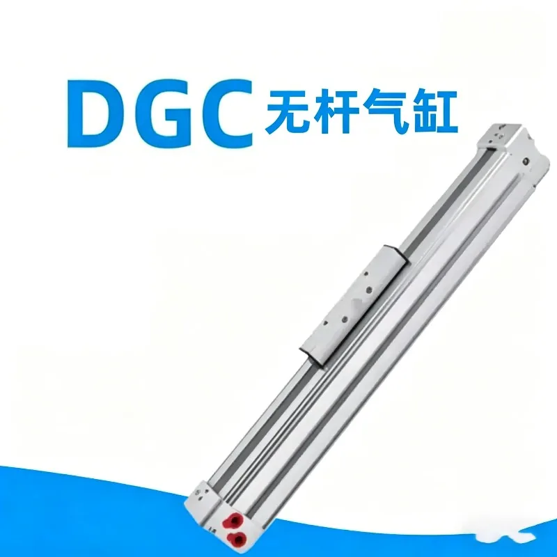 DGC Guide Type Mechanical Air Pneumatic Rodless DGC 18/25/32/40-G-PPV-A Straight Stroke Actuator Mechanical rodless cylinder