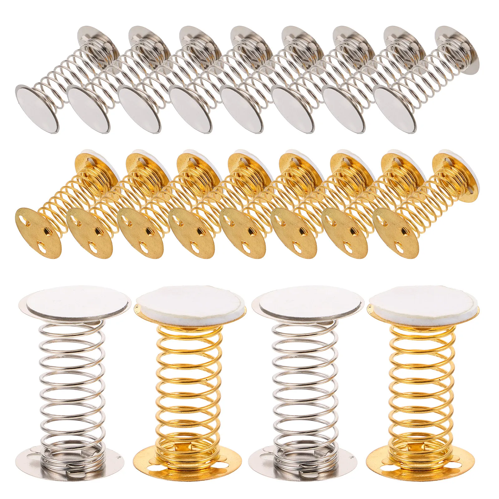 

20Pcs Spring Accessory Set DIY Dashboard Shaking Head Base Car Bobble Head Craft Supplies for Kids Creative Family Projects