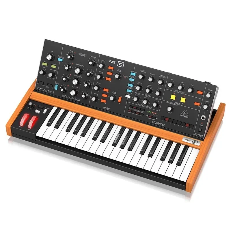 

POLY D Analog Four Channel Polyphonic Synthesizer Classic Ladder Filtering Effect