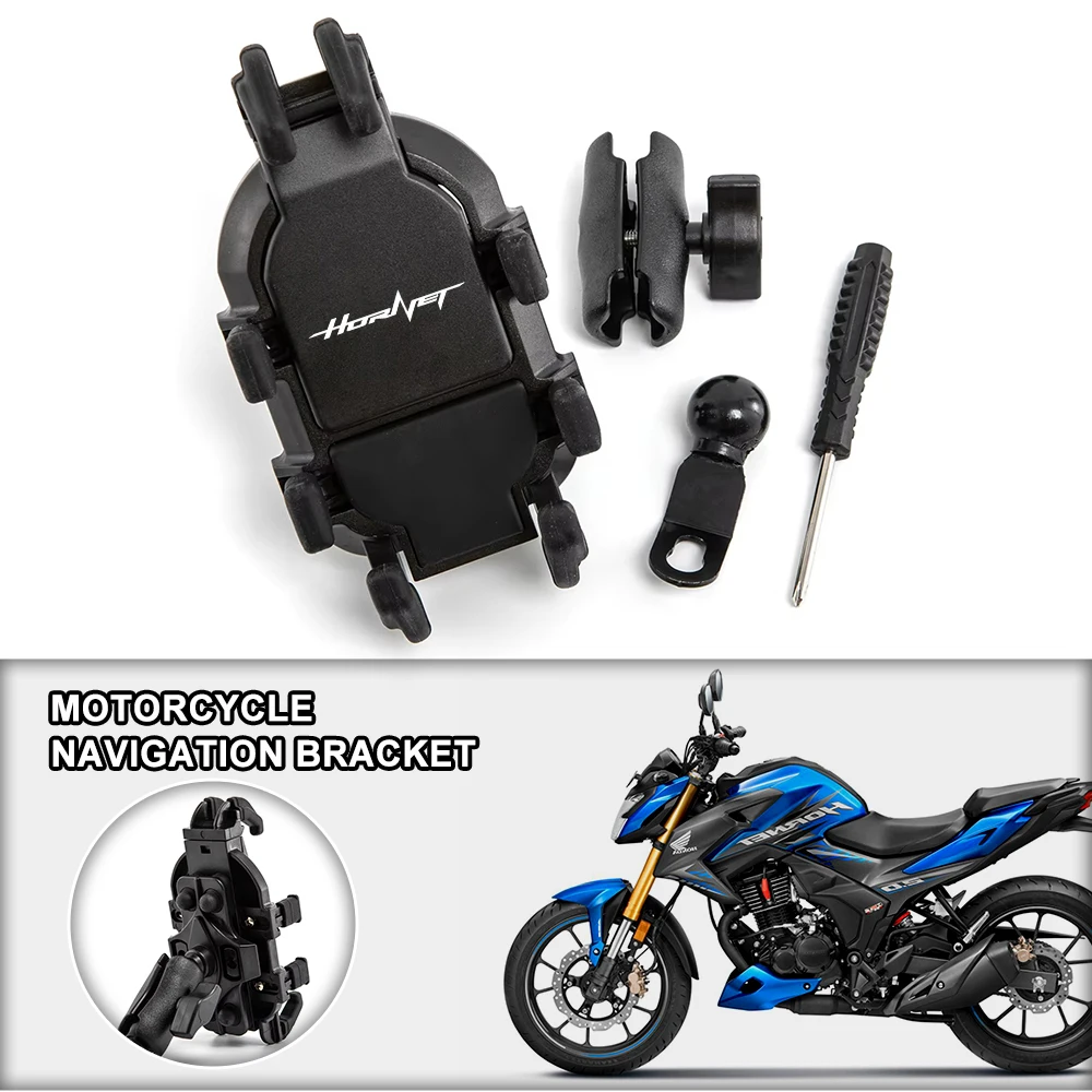 

Motorcycle Phone Holder Shock Absorbing Spring Anti-Vibration For Honda Hornet CB750 CB500 160 CB600F Hornet250 Hornet750