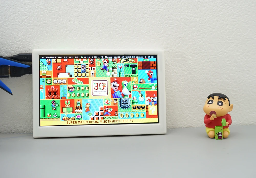 7-inch portable display mini computer sub screen with Speaker