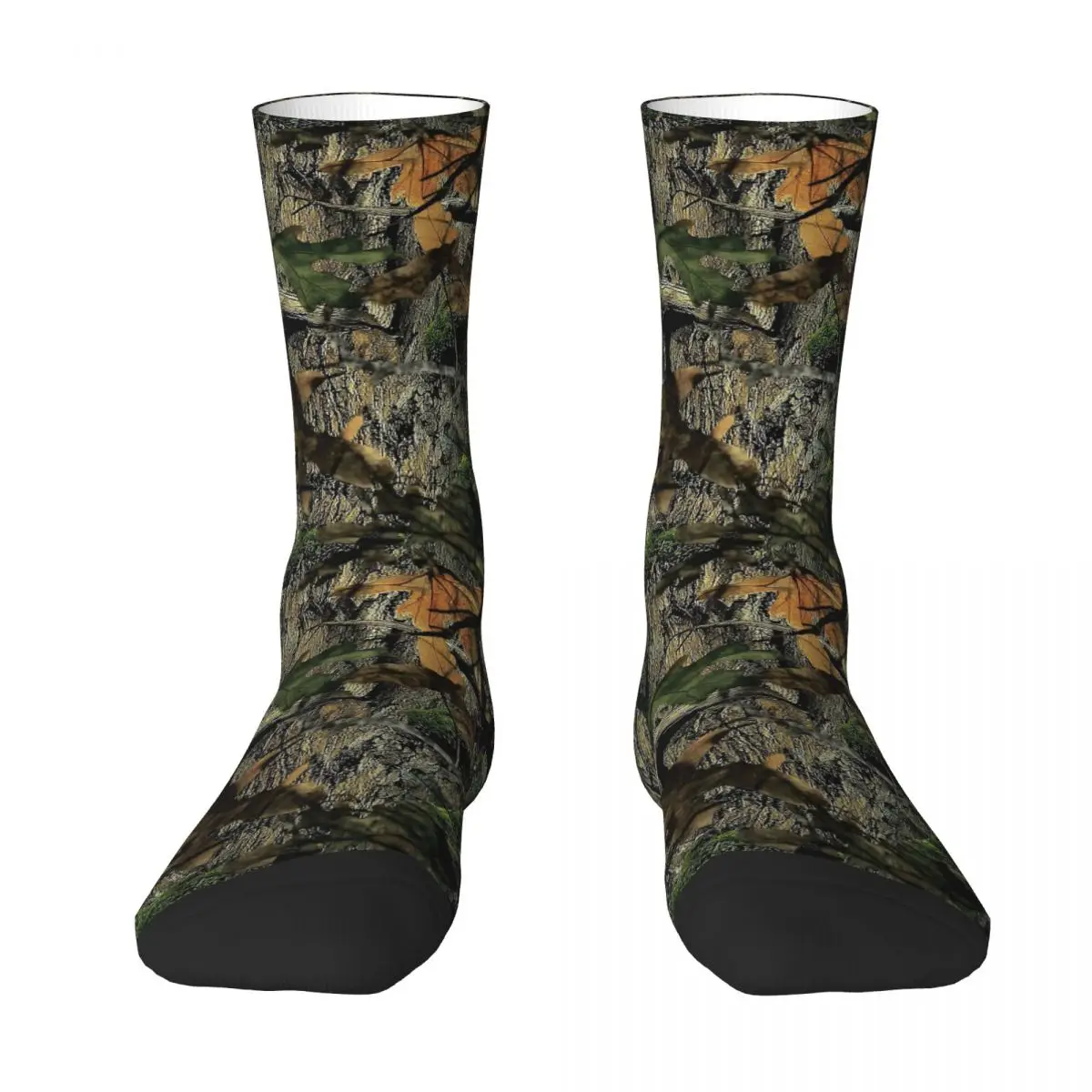 

Mossy Oak Tree Camouflage Socks Harajuku High Quality Stockings All Season Long Socks Accessories for Unisex Birthday Present