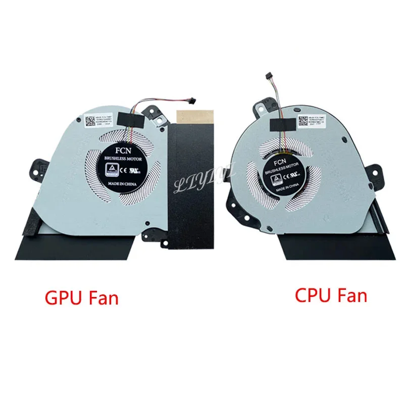 New Laprop CPU GPU Cooling Fan for ASUS Rog GX502DU GA502 GA502D GA502DU GA502IU GA502IV GU502 GU502DU GU502GV GU505D