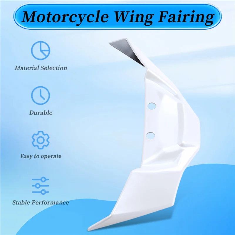 

Precise Motorcycle Wing Fairing Downforce Naked Front Aerodynamic Spoiler Winglet For BMW S1000R 2021-2023 S1000 R