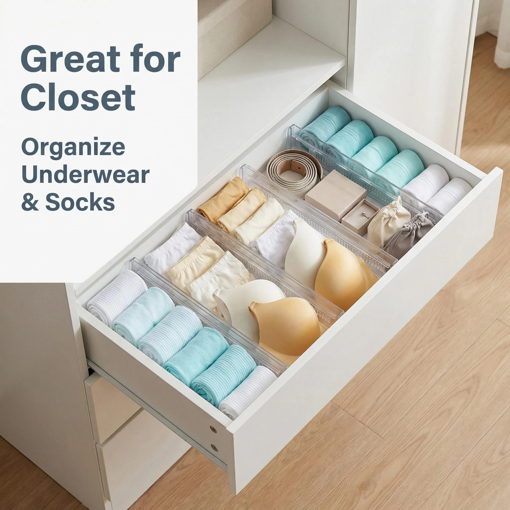 Przegródki do szuflad 3/5/7-cz – Desk Drawer Unit recenzja i cena