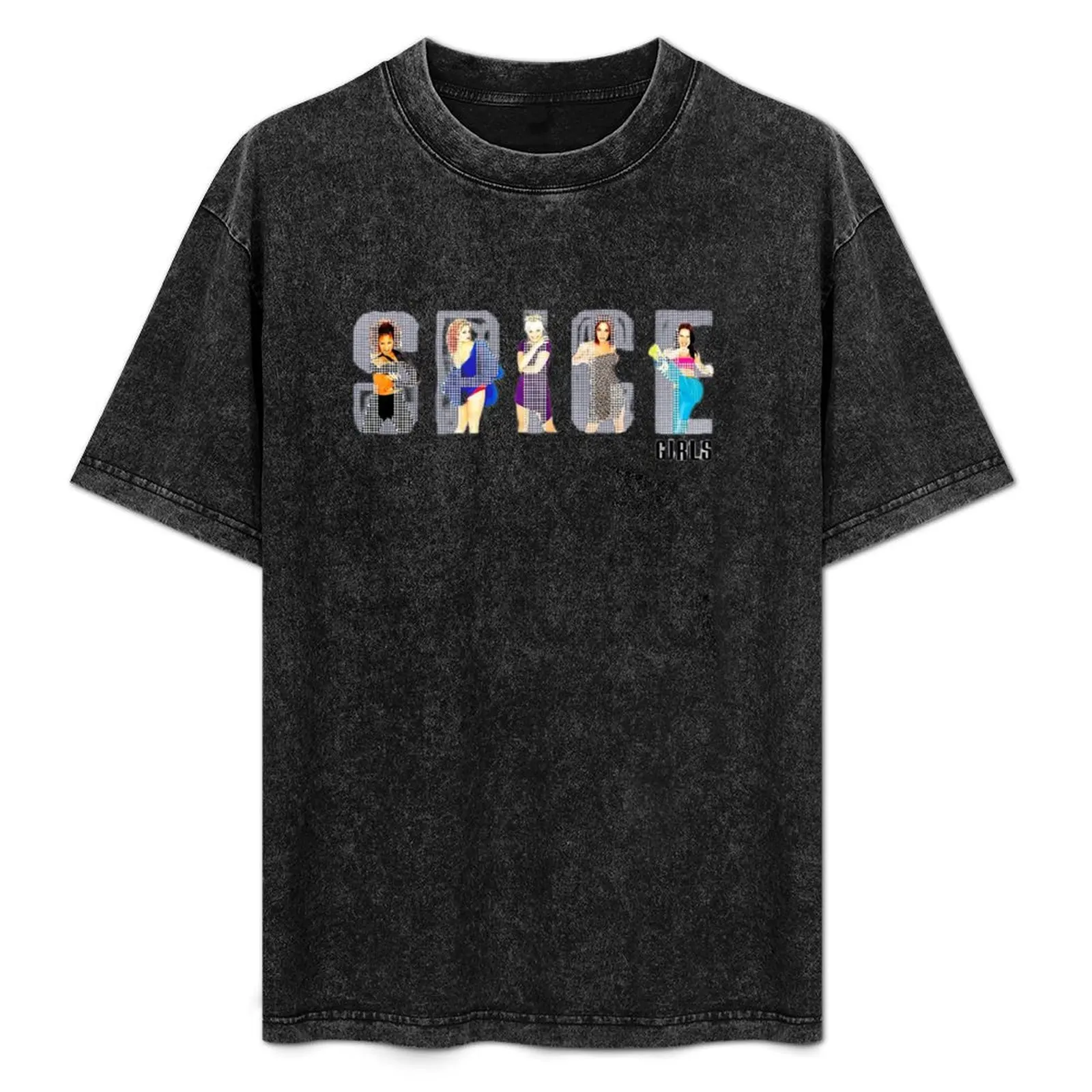 Camiseta Spiceworld, informal, de manga corta, para vacaciones