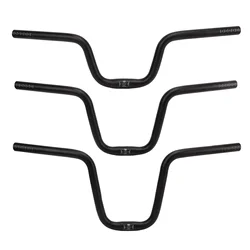 Mountain Bike Handlebar 25.4mm Diameter 580mm Extra Long Handlebar Aluminum Alloy Folding Road Bike Riser Bar