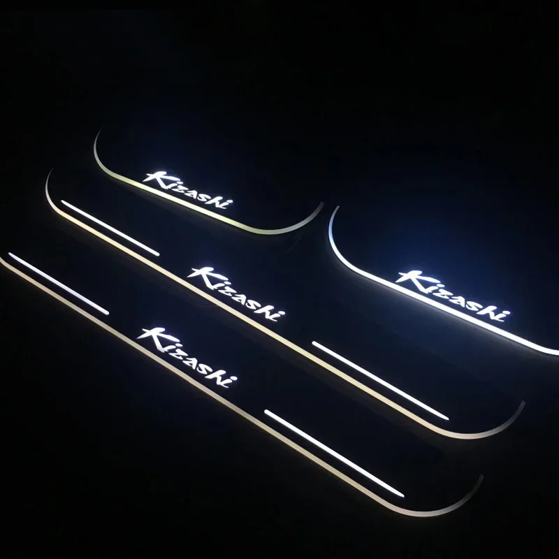 

LED Car Pedal Light For Suzuki Kizashi 2010 2011 2012 2013 - 2019 Pathway Welcome Scuff Light Door Moving Door Sill Lamps