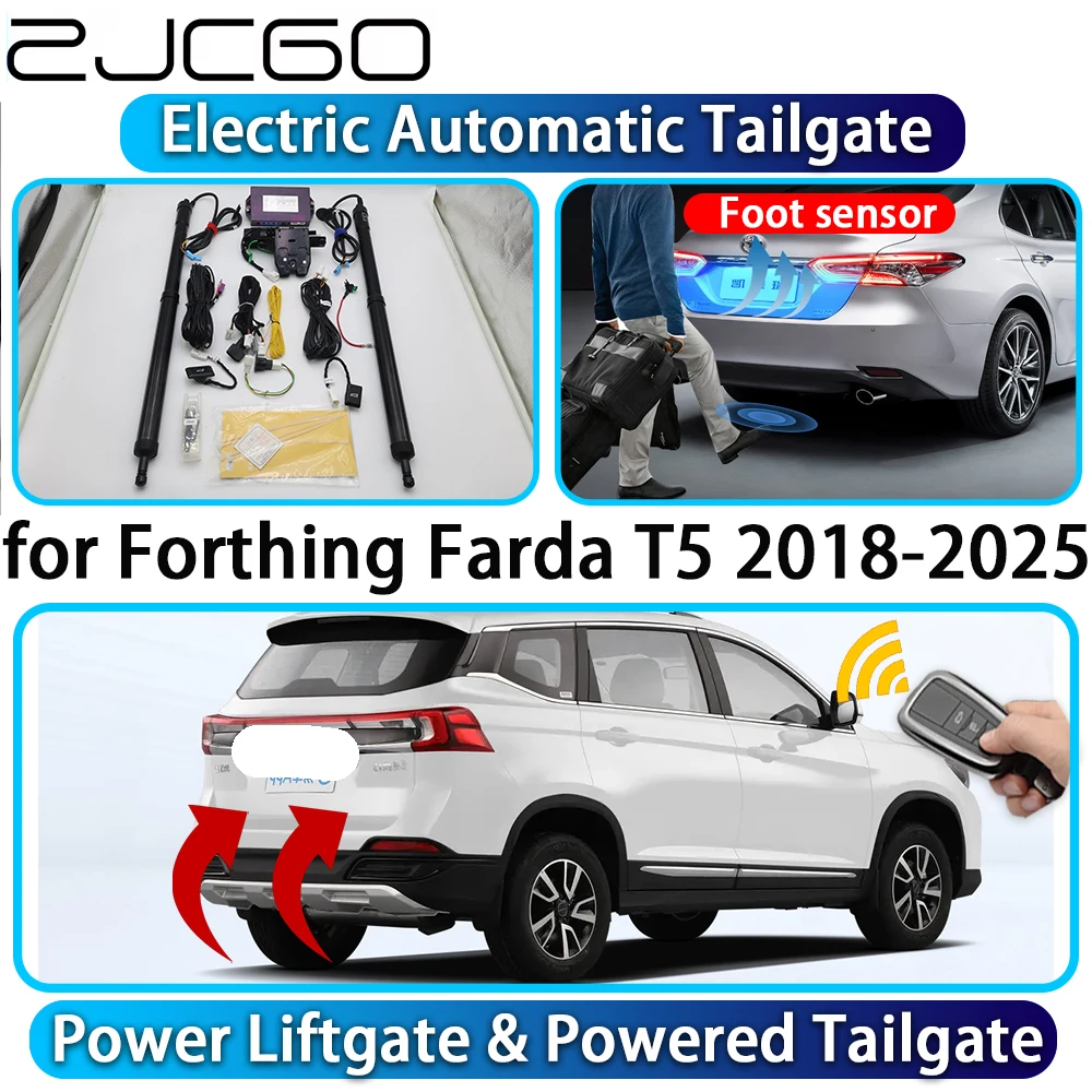ZJCGO for Forthing Farda T5 2018-2025 OEM Automatic Power Liftgate Powered Tailgate Intelligent System Trunk Lift Control Kit