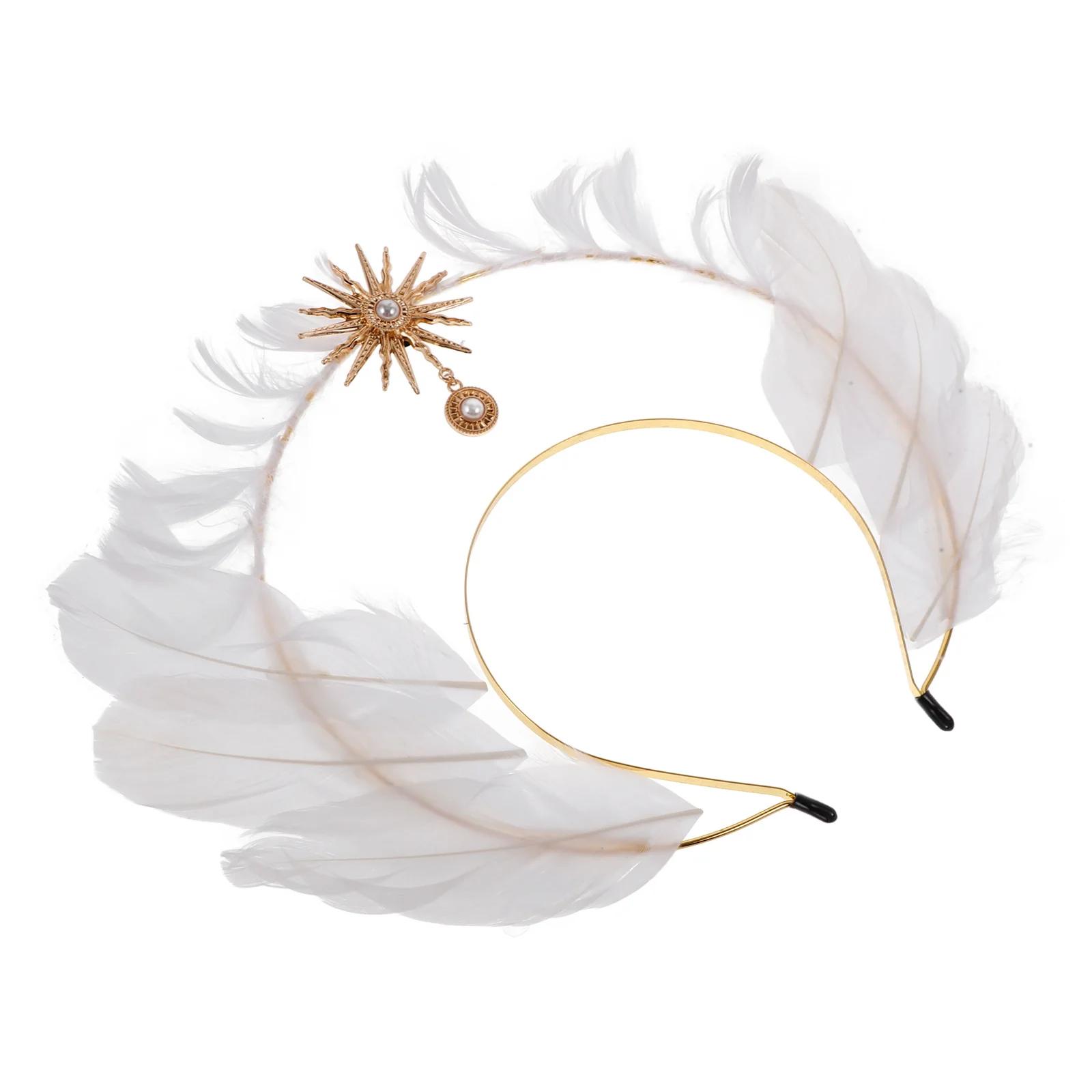 عقال المقدسة لوليتا هالوين آلهة الشمس خوذة الزفاف تيارا التقطت الصور عصر النهضة زي الدعامة #6