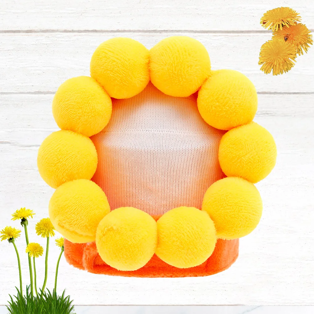 

Yellow Cat Headband Pet Headdress Size S Cute Fashionable Pet Dress Up Costume Party Cosplay Accessories