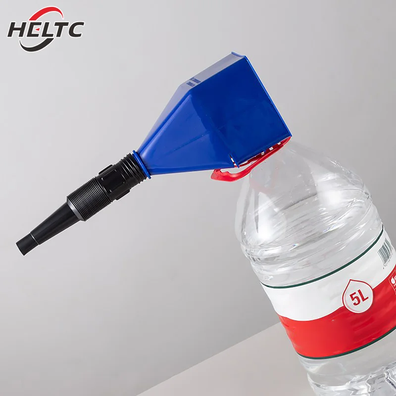 1pcs Refueling Funnels Telescopic Portable Plastic Funnel For Car Motorcycle Oil Gasoline Filling Funnel Tools Accessories