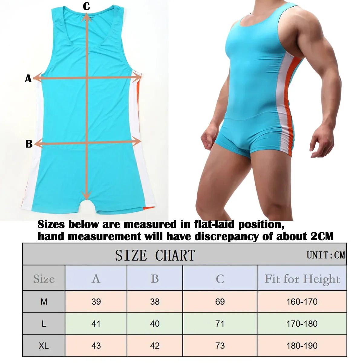 YUFEIDA Sexy Men Undershirt Sleepwear Elastic Bodysuit Boxers Shorts Leotard Sport Wrestling Singlet Jumpsuit Overalls Underwear