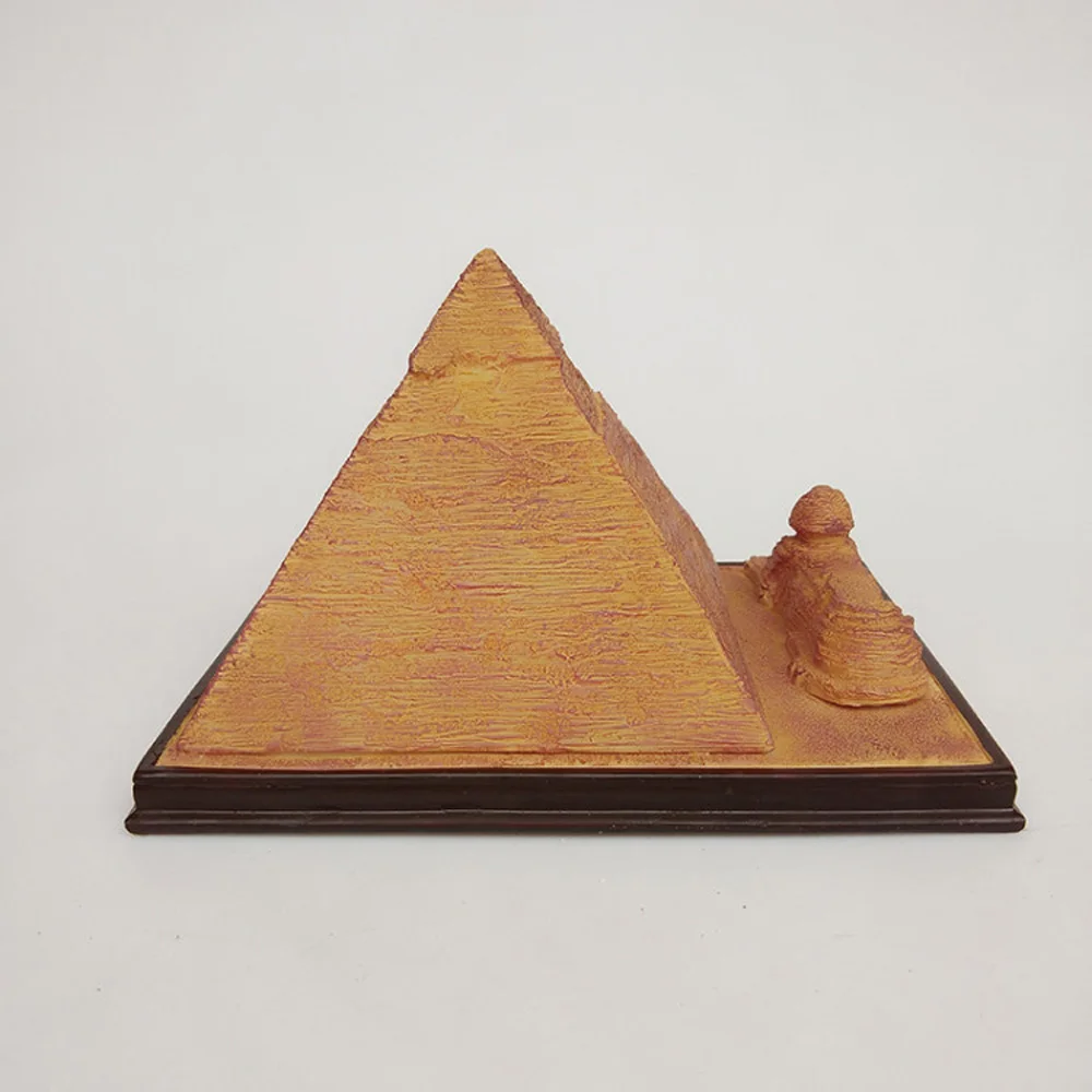 World Famous Building Miniature Model Egypt Pyramid Paremid Khufu Sphinx Craft Figure Model Toys Gift