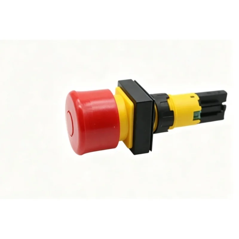 1PC NEW FIT FOR 16mm emergency stop button with light Q25PV