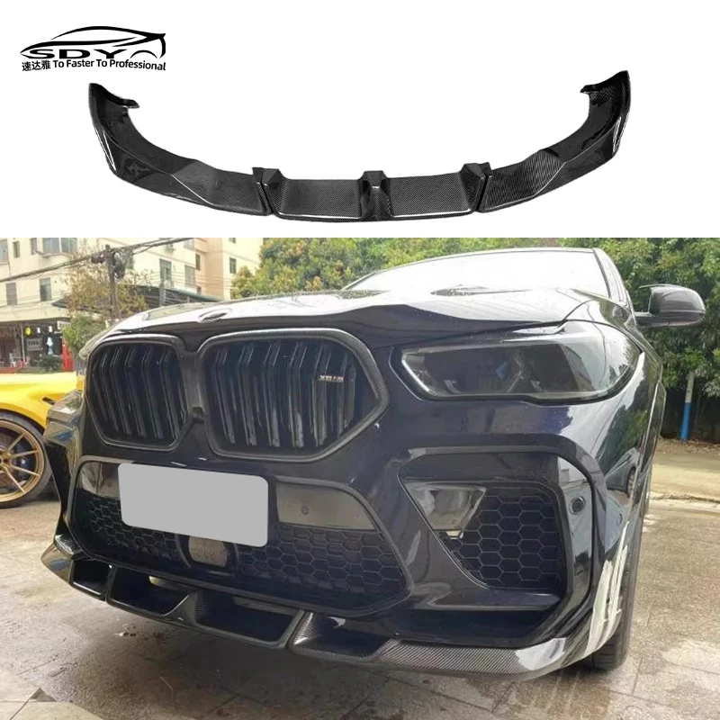 

F95 X5M Carbon Fiber LD Style Front Lip Front Splitter Front Bumper Lip for X5M F95 Pre Lci