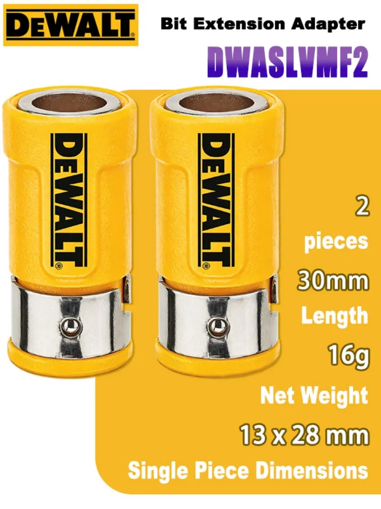 DEWALT 30mm Magnetic Ring 2 Pack No Bits DWASLVMF2
