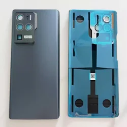 Origina For ZTE AXON 30 Ultra 5G Back Cover Battery Glass Case Rear Shell Housing + Camera Lens + Adhesive A2022P Replacement