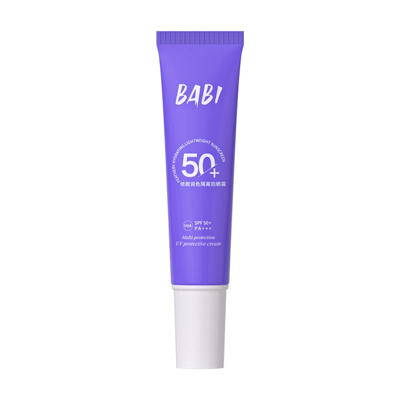 

BABI Sunscreen Isolation Makeup Primer Plain Cream Brightening 3-in-1 UV Protection Facial 10g