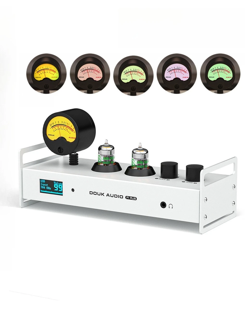P1 PLUS Bluetooth Tube Pre-Bile USB DAC Fiber Coaxial Decoder Headphone Amplifier DSD256