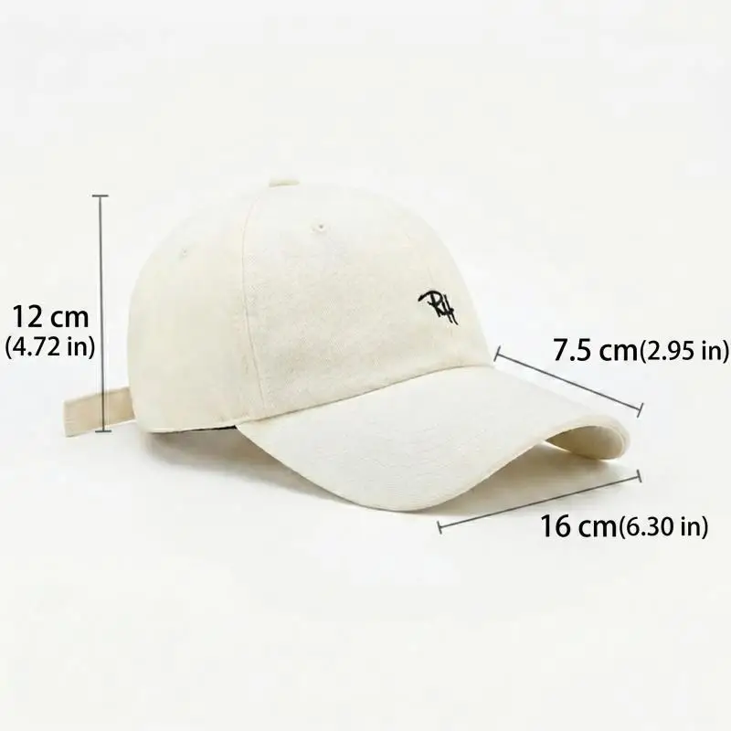 Unisex Letter Embroidery Baseball Cap Men Women Summer Casual Hat Outdoor Shade Adjustable Hip Hop Streetwear Trucker Hats view 4