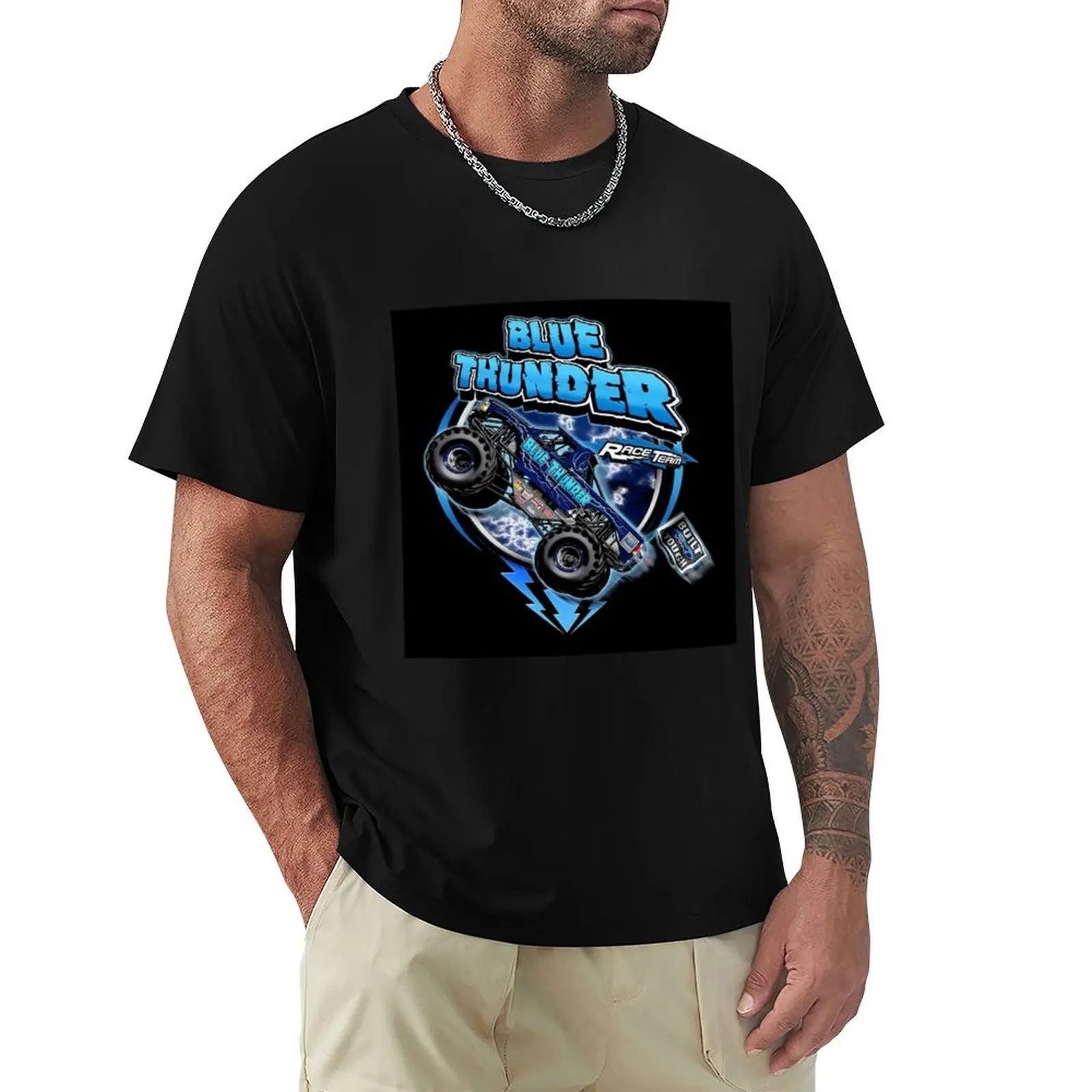 thunder blue jam T-Shirt man t shirts high quality luxury brand T-Shirt