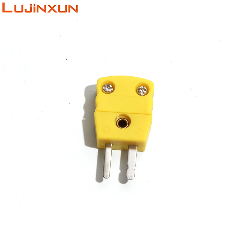 LUJINXUN термопара мини-штекер «папа» и «мама» SMPW-K-M/F разъем K типа ABS огнестойкий материал 2 шт./лот