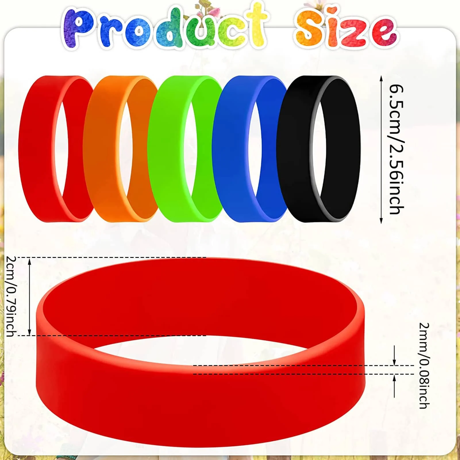 Heat-Resistant Rubber Bands Silicone Bands For Sublimation Tumbler Shrink Wrap Elastic Bands For Prevent Ghosting Sublimation