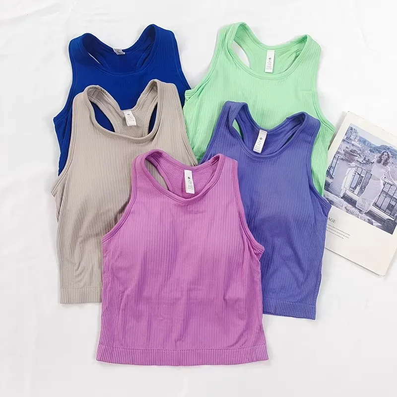 Breathable Sweat-Wicking Sports Sleeveless Tank Top, Ideal for Running, Fitness Training & Yoga image 4