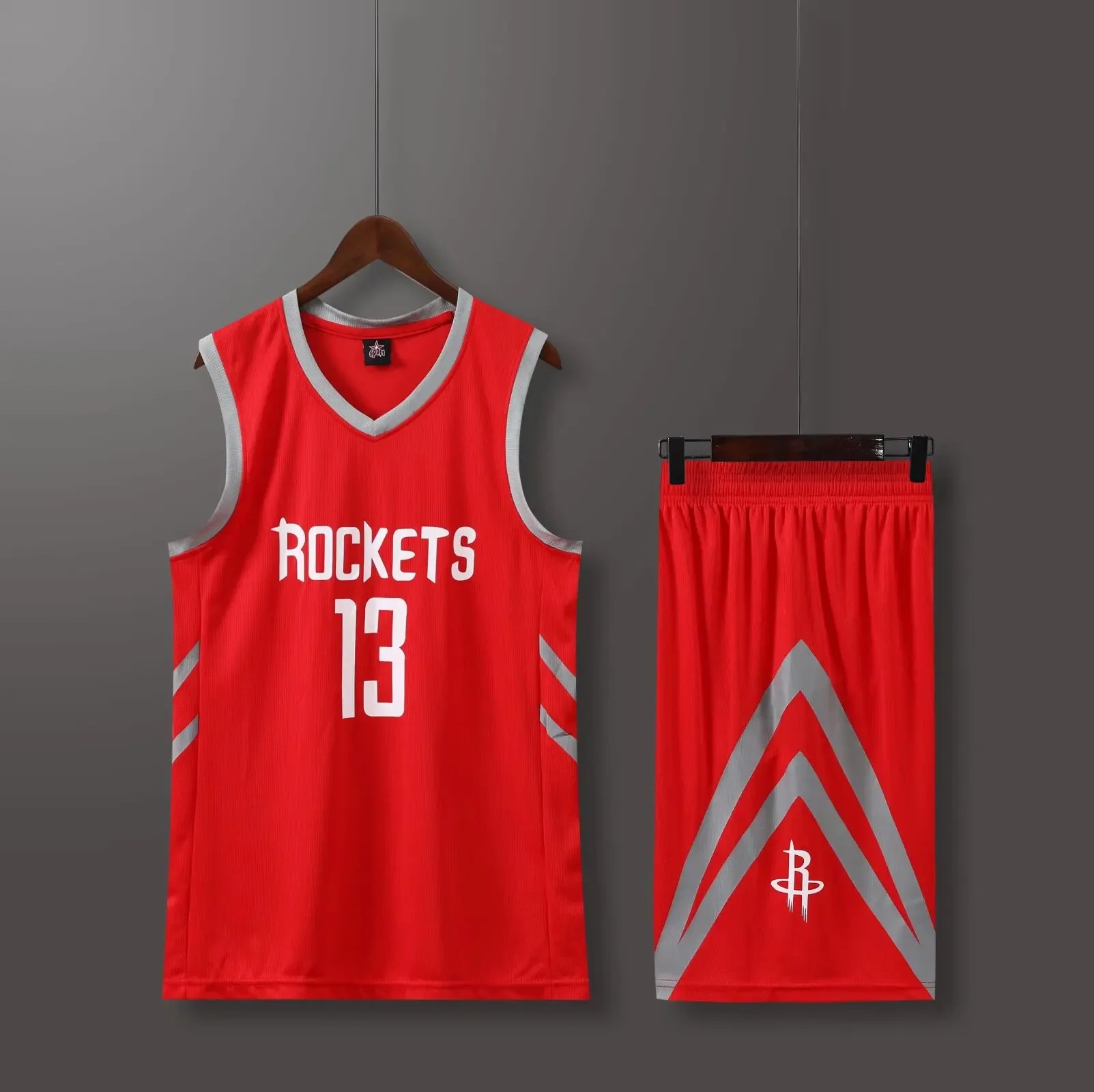 Conjunto deportivo para hombre y niño, camisetas de baloncesto de 13 fanáticos, chaleco de entrenamiento y pantalones cortos, 2024