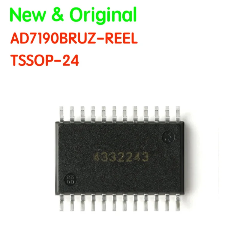 AD7190 AD7190BRUZ AD7190BRUZ-REEL TSSOP-24 24-bit  Analog-to-digital Converter (ADC) Chip  New&Original