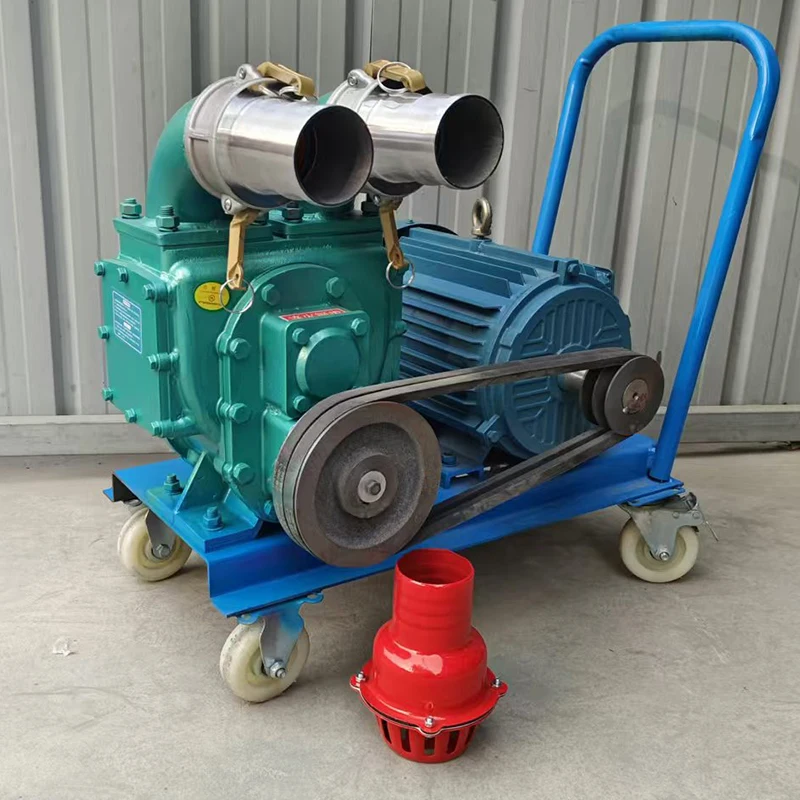 Pompa per acque reflue Pompa per fango sommergibile per laghetto per pesci Forte aspirazione delle acque reflue Velocità elevata e testa alta