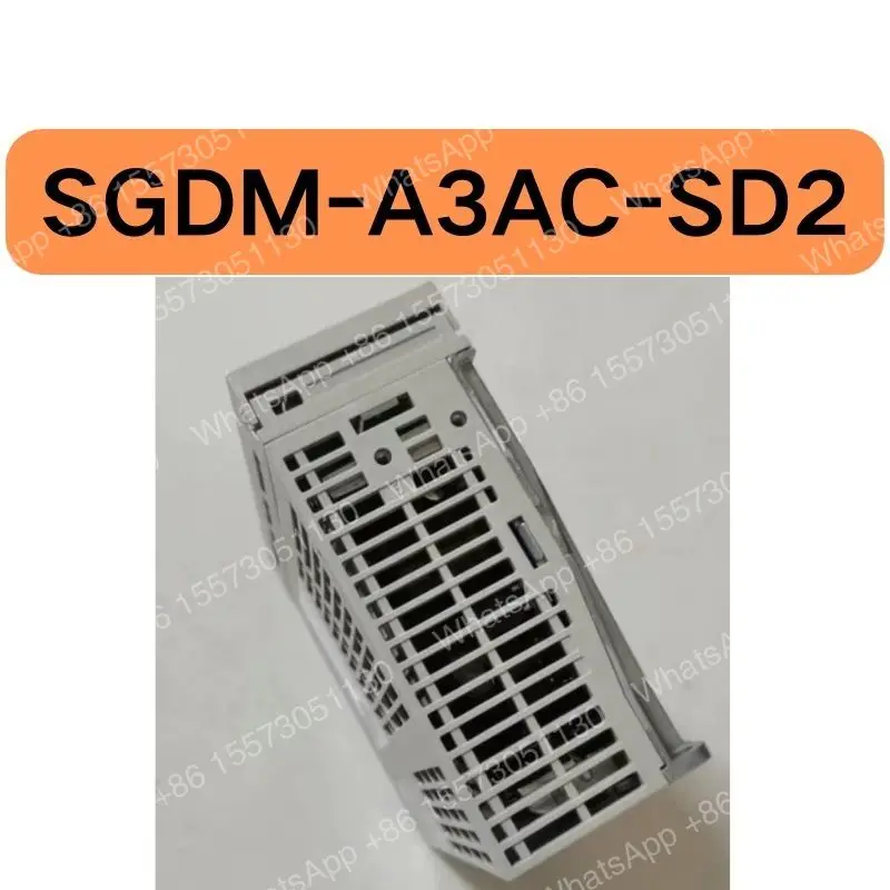 The second-hand SGDM-A3AC-SD2 servo driver has been tested OK and its function is intact