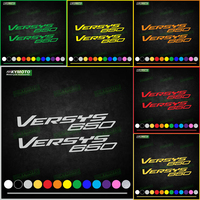 For versys650 versys 650 motorcycle accessories decals fairing decoration helmet fuel tank engine logo reflective sticker