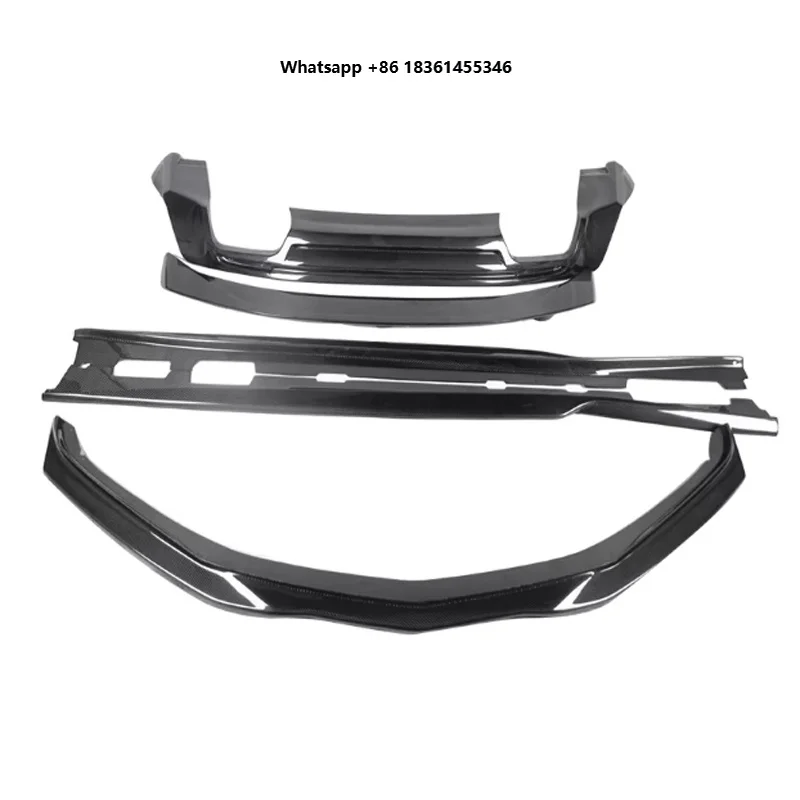 For Front Rear Bumper Side Skirts Auto Parts High Quality New Style Fiberglass Full Body Kit